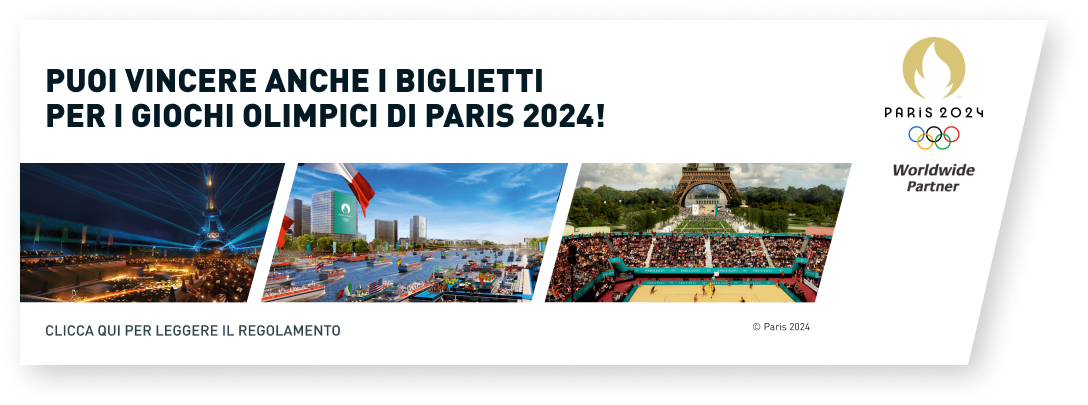 BRIDGESTONE - vinci le Olimpiadi di Paris 2024 - scade 16 dicembre -   - Premi, cashback, omaggi